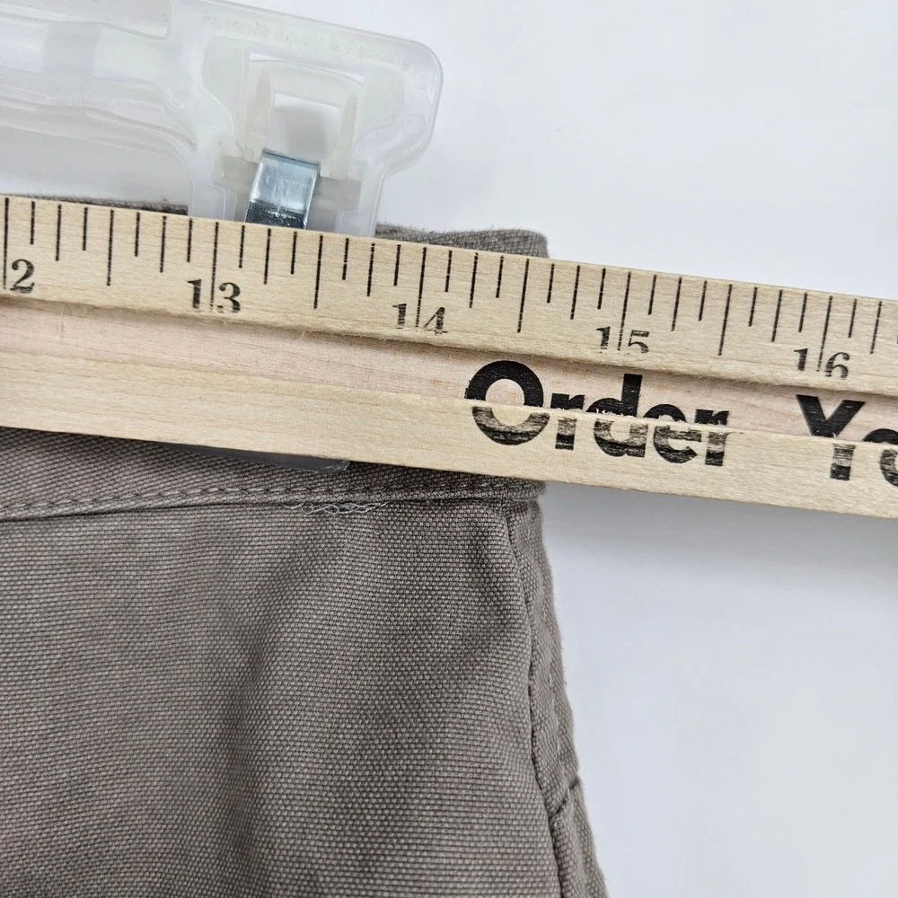 Texas Standard Pants Mens 30x30 Stone Gray Chino Casual Western Pockets